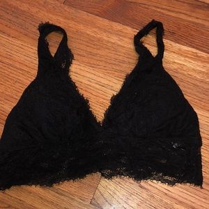 Black bralette